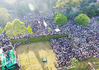 Kegiatan Apel Akbar Kesetiaan Pancasila Front Pengerak Pancasila