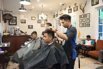 doels barbershop ala santri entrepreneur