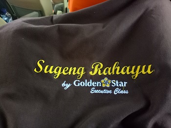 selimut coklat sugeng rahayu exclusive class