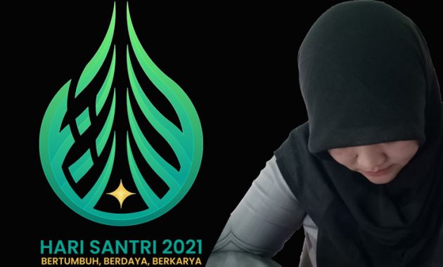 logo hari santri 2021