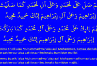Read more about the article Tulisan Arab Allahumma sholli alaa Muhammad lengkap dengan Harakat