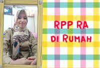 RPP RA di Rumah