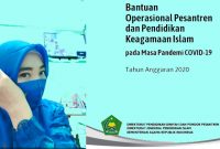 Read more about the article Juknis BOP Pesantren dan Pendidikan Keagamaan Islam masa Pandemi covid-19