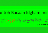 Read more about the article Contoh Bacaan Idgham mimi beserta surat dan ayatnya dalam alquran