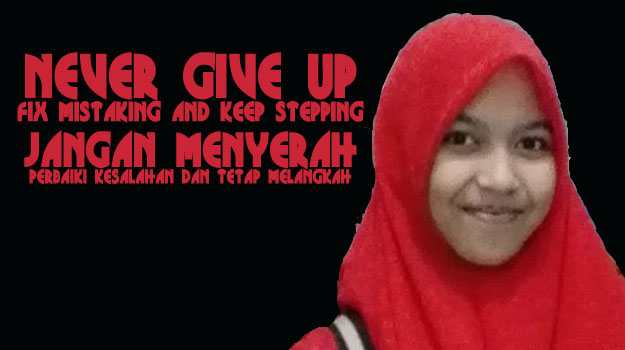 arti never give up fix mistaking and keep stepping