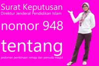 SK Dirjen Bimis Remaja Masjid