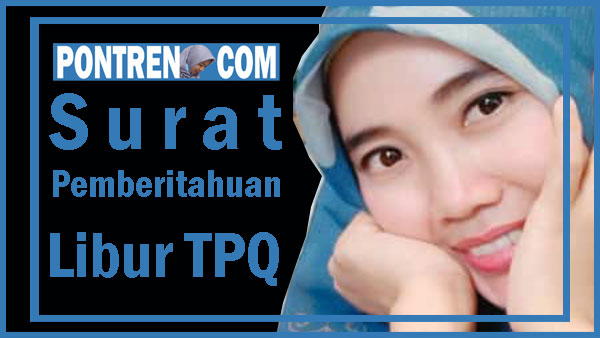 surat pemberitahuan libur tpq