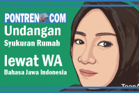 Read more about the article Contoh Undangan Syukuran Rumah lewat WA Bahasa Jawa Indonesia