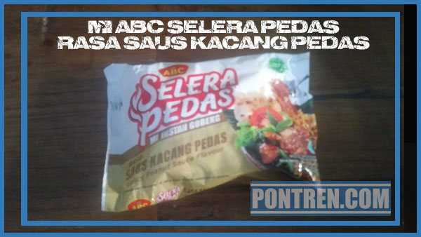 mi abc selera pedas rasa saus kacang pedas