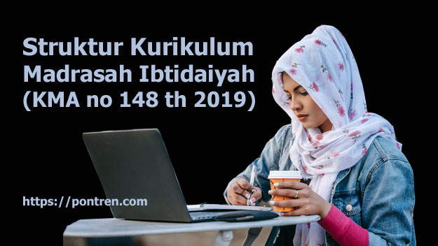 Struktur Kurikulum MI Madrasah Ibtidaiyah KMA no 184 th 2019