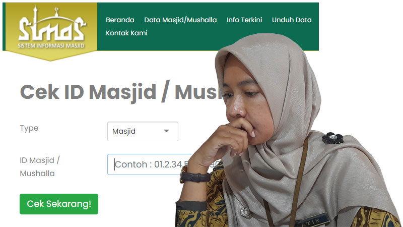 cek id masjid