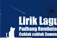 Read more about the article Lirik Lagu Tembang Padhang Rembulan Cublak cublak Suweng