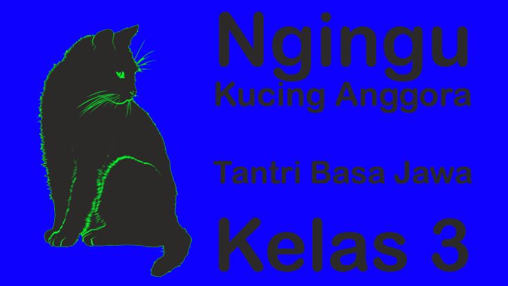 Ngingu Kucing Anggora Tantri Basa Jawa Kelas 3