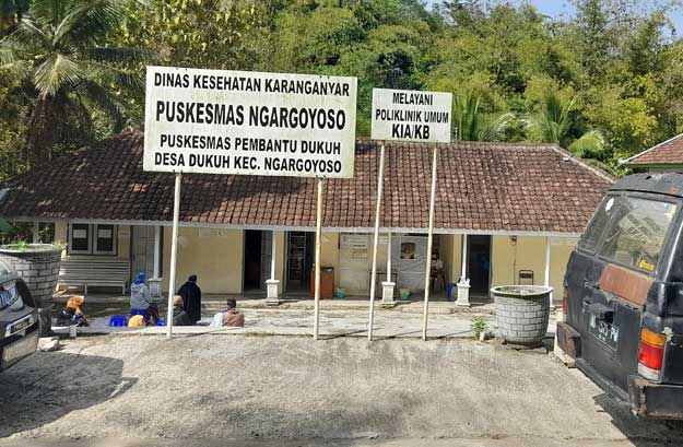 puskesmas pembantu Desa Dukuh Kecamatan Ngargoyoso