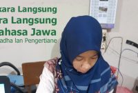 ukara langsung ora langsung Bahasa Jawa