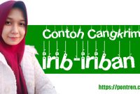 Read more about the article Contoh Tuladha cangkriman Irib iriban Pepindhan