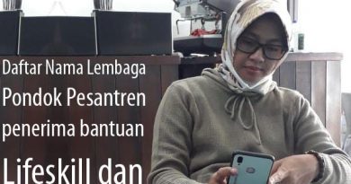 SK Pesantren Penerima bantuan lifeskill dan Pengembangan Ekonomi pesantren penerima bantuan lifeskill