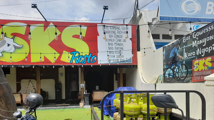 SKS Resto Kambing Karanganyar, Coba Sate, Nasi Biryani Menu & Harga