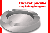 Read more about the article Dicakot pucuke, sing kalong bongkote Batangane Cangkriman
