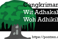 Read more about the article Wit Adhakah Woh Adhikih Batangane Tegese Bedhekane Cangkriman