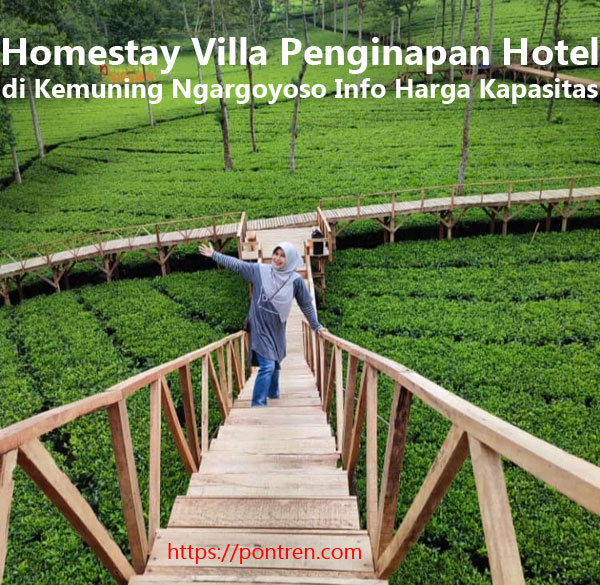 Homestay Villa Penginapan Hotel di Kemuning Ngargoyoso Harga Kapasitas