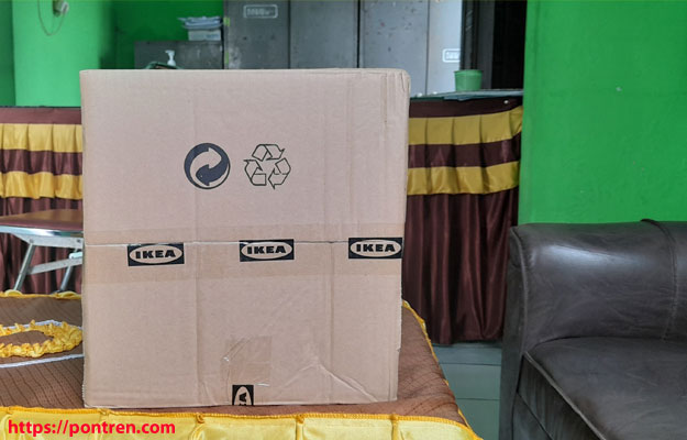 paket box dari ikea Pengalaman Belanja Online di IKEA