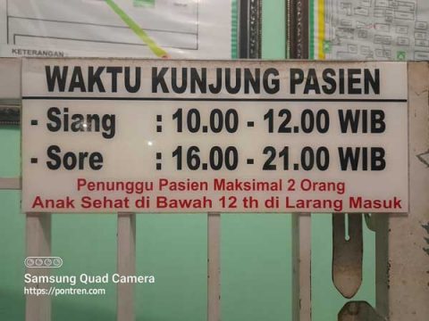 Jam Besuk RSUD Karanganyar Waktu Mengunjungi Pasien