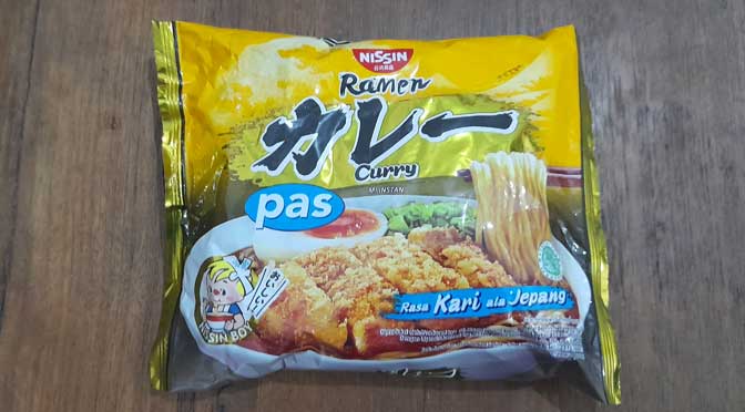 Nissin Ramen Curry Rasa Kari Ala Jepang