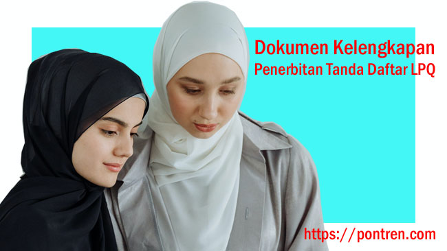 dokumen kelengkapan penerbitan tanda daftar TPQ LPQ