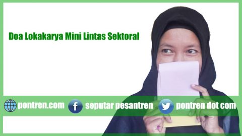 Doa Lokakarya Mini Lintas Sektoral Puskemas