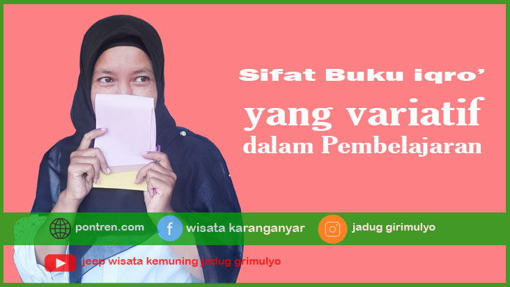 sifat buku iqro' yang variatif