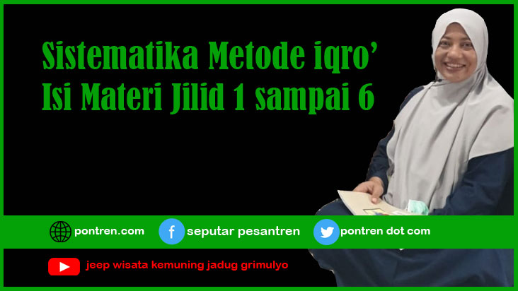 sistematika metode iqro materi jilid 1 sampai 6