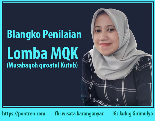 Blangko Penilaian Lomba MQK