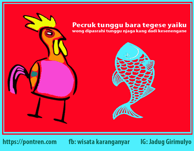 pecruk tunggu bara tegese