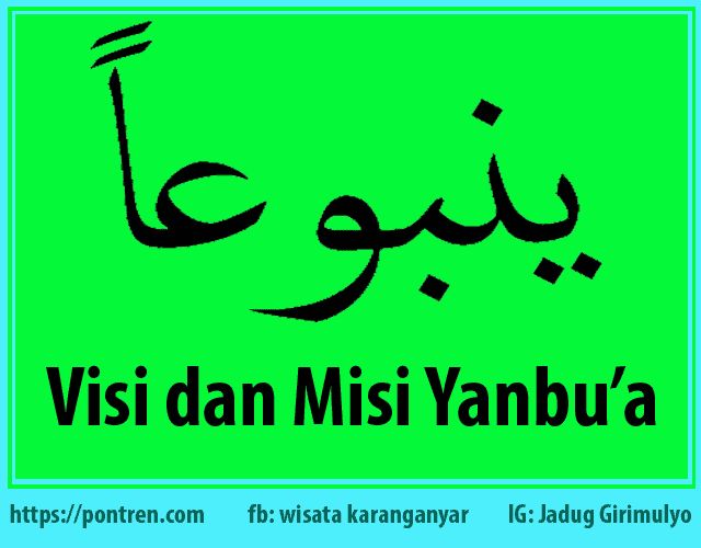 visi dan misi yanbu'a