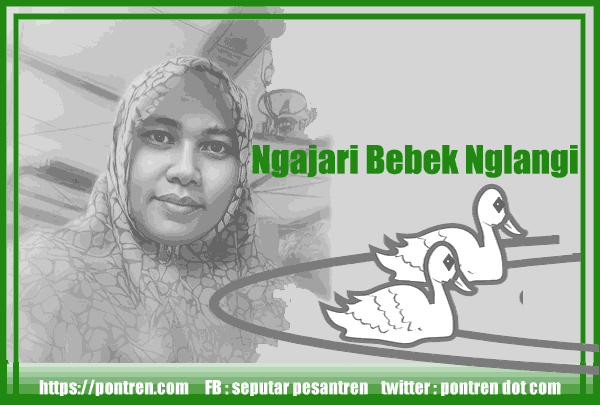 ngajari bebek nglangi paribasan