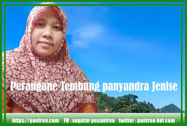 Panyandra kaperang dadi 6 perangane Jenise