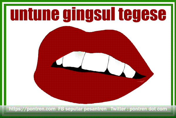 untune gingsul tegese