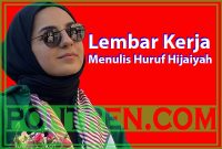 Read more about the article Lembar Kerja Menulis Huruf Hijaiyah TK SD PAUD Sambung Tunggal