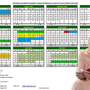 kalender pendidikan TPQ tahun ajaran kaldik Taman Pendidikan Al-Qur'an