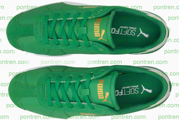 sepatu puma warna hijau