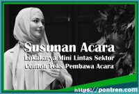 Susunan Acara Lokakarya Mini Lintas Sektor Puskesmas dan Teks Pembawa Acara