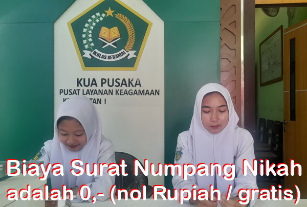 biaya surat numpang nikah