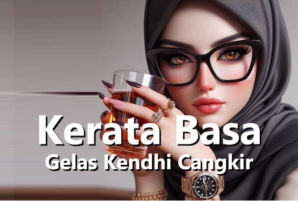 Kerata Basa Gelas Kendhi Cangkir