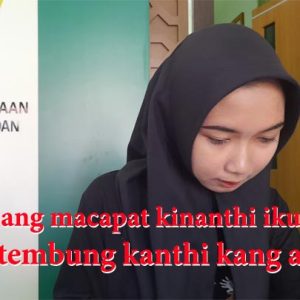 Tembang macapat kinanthi iku asale saka tembung kanthi kang ateges