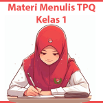 materi menulis tpq kelas 1