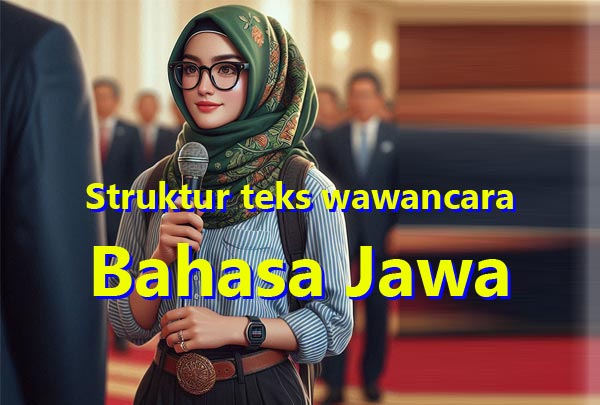 Struktur teks wawancara Bahasa Jawa