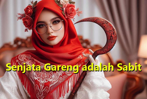 senjata gareng adalah sabit