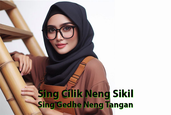 Sing Cilik Neng Sikil Sing Gedhe Neng Tangan