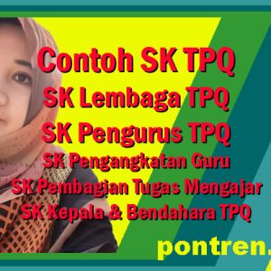 contoh sk tpq